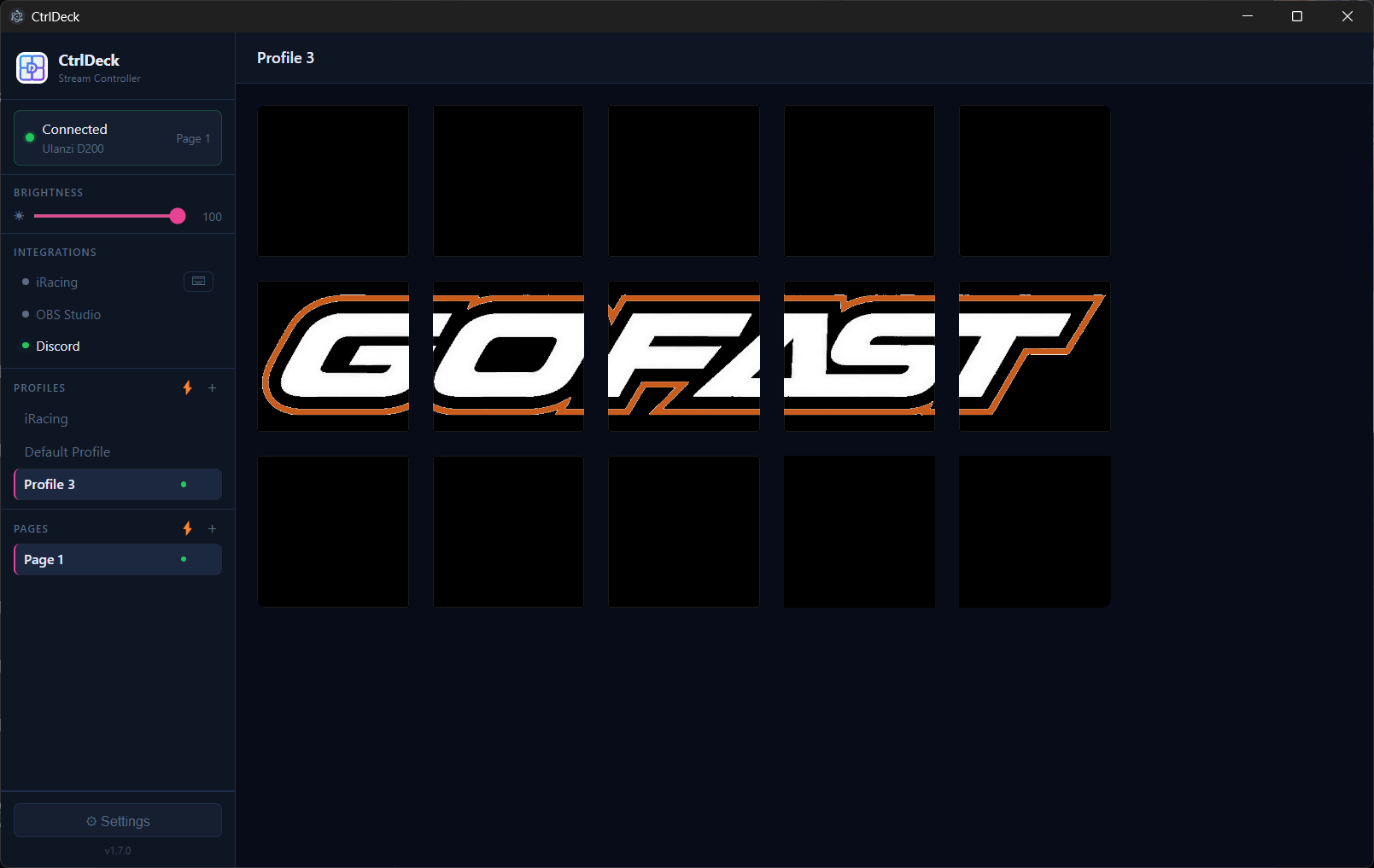 Wallpaper profile with custom fit